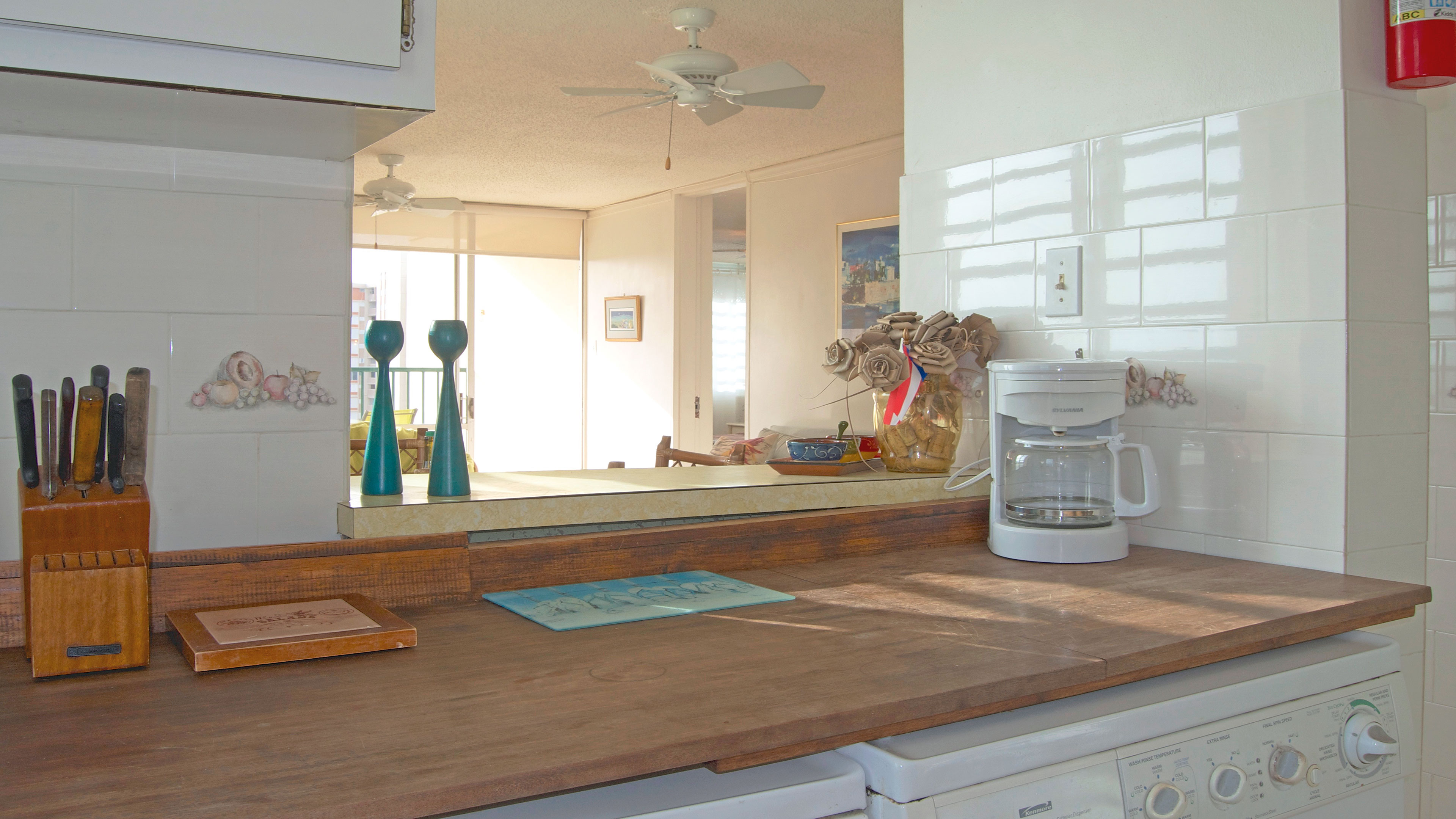 Washer and dryer included (lower right)