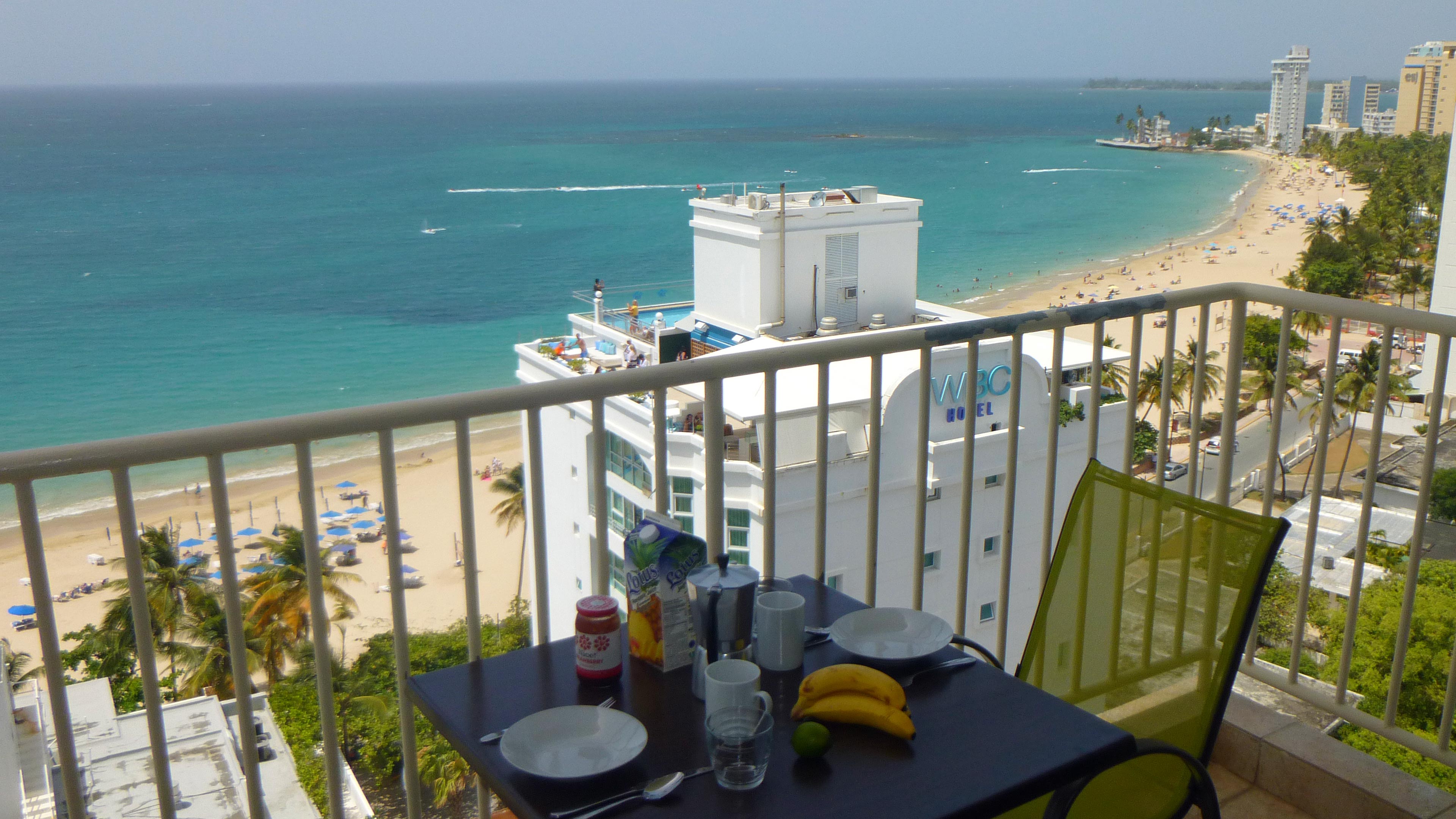 Breakfast with a view!